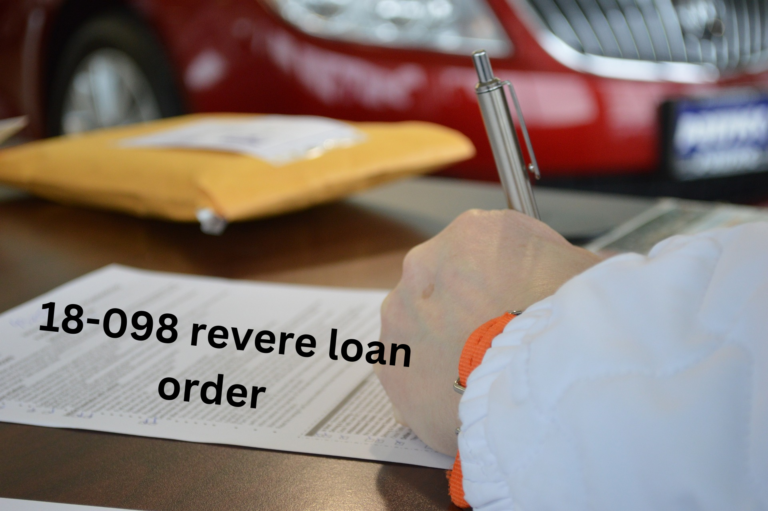 18-098 revere loan order